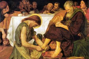 Ford Madox Brown, “Jesus Washing Peter’s Feet,” 1852-1856 Ford Madox Brown, “Jesus Washing Peter’s Feet,” 1852-1856