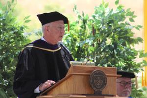 Carl Anderson speaks at Thomas Aquinas College in Santa, Paula, California, on May 14. Carl Anderson speaks at Thomas Aquinas College in Santa, Paula, California, on May 14.