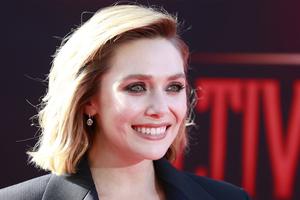 Actress Elizabeth Olsen arrives for the Los Angeles premiere of ‘Doctor Strange in the Multiverse of Madness’ at the Dolby Theater on May 2, 2022, in Los Angeles, California. Actress Elizabeth Olsen arrives for the Los Angeles premiere of ‘Doctor Strange in the Multiverse of Madness’ at the Dolby Theater on May 2, 2022, in Los Angeles, California.