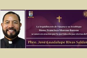 Father José Guadalupe Rivas Saldaña was last seen alive May 15. He was reported missing, and the state attorney general began an investigation. Father José Guadalupe Rivas Saldaña was last seen alive May 15. He was reported missing, and the state attorney general began an investigation.