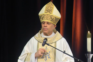 Archbishop Salvatore J. Cordileone of San Francisco delivers a homily at the 2016 Steubenville Conference. Archbishop Salvatore J. Cordileone of San Francisco delivers a homily at the 2016 Steubenville Conference.