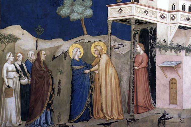 Giotto, “The Visitation,” ca. 1310 Giotto, “The Visitation,” ca. 1310