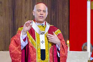 Archbishop Salvatore Cordileone of San Francisco preaches in 2021. Archbishop Salvatore Cordileone of San Francisco preaches in 2021.