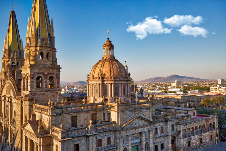Cathedral of the Assumption of Our Lady in Guadalajara. Cathedral of the Assumption of Our Lady in Guadalajara.