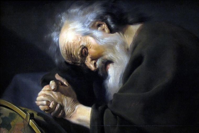 Johannes Moreelse, “Heraclitus,” 1630 Johannes Moreelse, “Heraclitus,” 1630