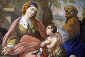 Louis-Jean-François Lagrenée (1725–1805), “St. Elizabeth and St. John the Baptist With Zachary” Louis-Jean-François Lagrenée (1725–1805), “St. Elizabeth and St. John the Baptist With Zachary”