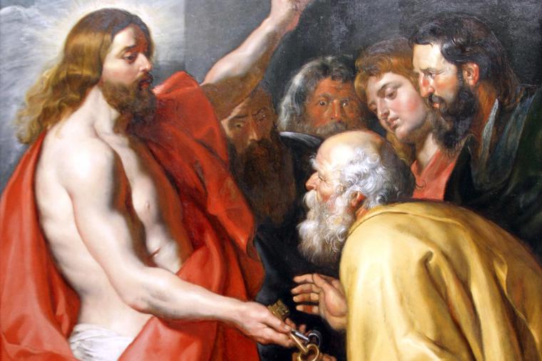 Peter Paul Rubens (1577-1640), “Christ’s Commission to St. Peter” Peter Paul Rubens (1577-1640), “Christ’s Commission to St. Peter”
