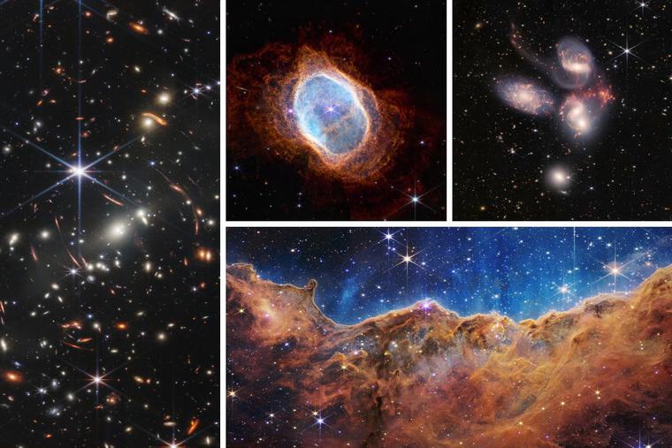 The first images from the James Webb Space Telescope are awe-inspiring. The first images from the James Webb Space Telescope are awe-inspiring.