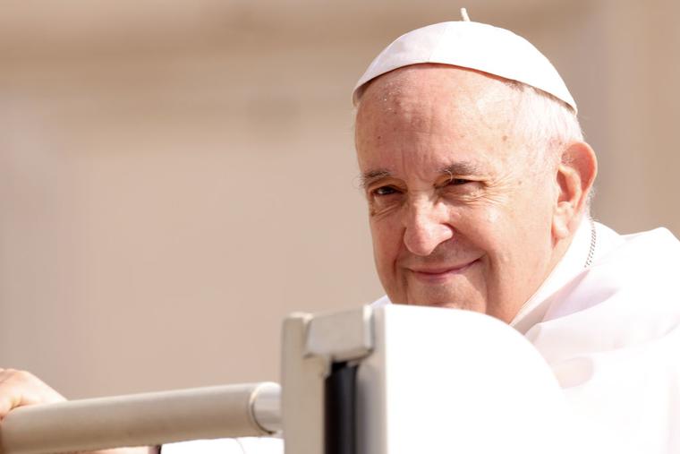 Pope Francis arrives in St. Peter's Square for his general weekly audience on June 22. Pope Francis arrives in St. Peter's Square for his general weekly audience on June 22.