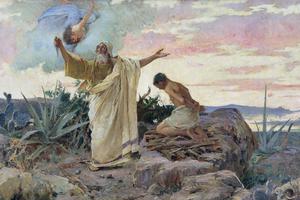 Celestin Medović, “The Sacrifice of Isaac,” 1895 Celestin Medović, “The Sacrifice of Isaac,” 1895