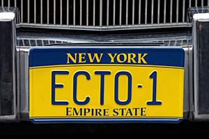 Ghostbusters New York State License Plate Photo Ghostbusters New York State License Plate Photo