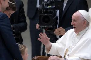 Pope Francis meets participants at the general audience in the Vatican on Aug. 10. Pope Francis meets participants at the general audience in the Vatican on Aug. 10.