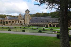 Orval Abbey in Belgium Photo Orval Abbey in Belgium Photo