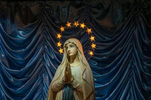 The Church celebrates the Queen of Heaven with the memorial of the Queenship of the Blessed Virgin Mary on Aug. 22. The Church celebrates the Queen of Heaven with the memorial of the Queenship of the Blessed Virgin Mary on Aug. 22.