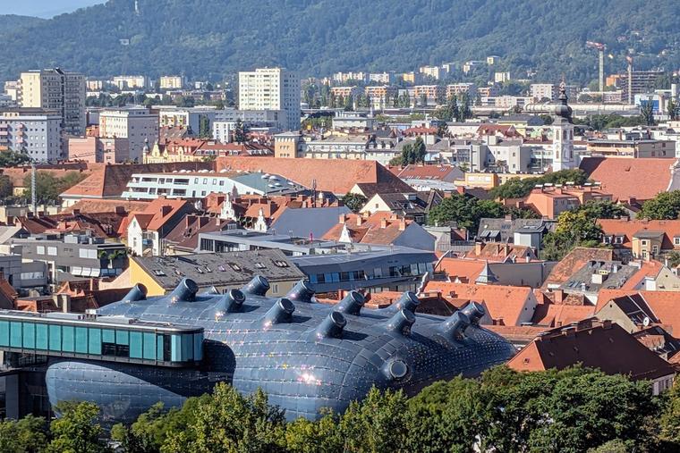 <p>Kunsthaus im Graz</p>