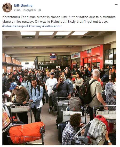 Kathmandu Airport reopened