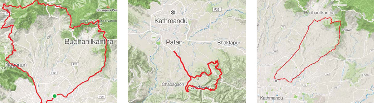 Riding above the haze