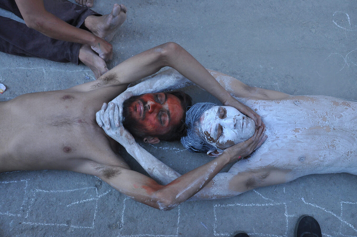 The Karnali on canvas