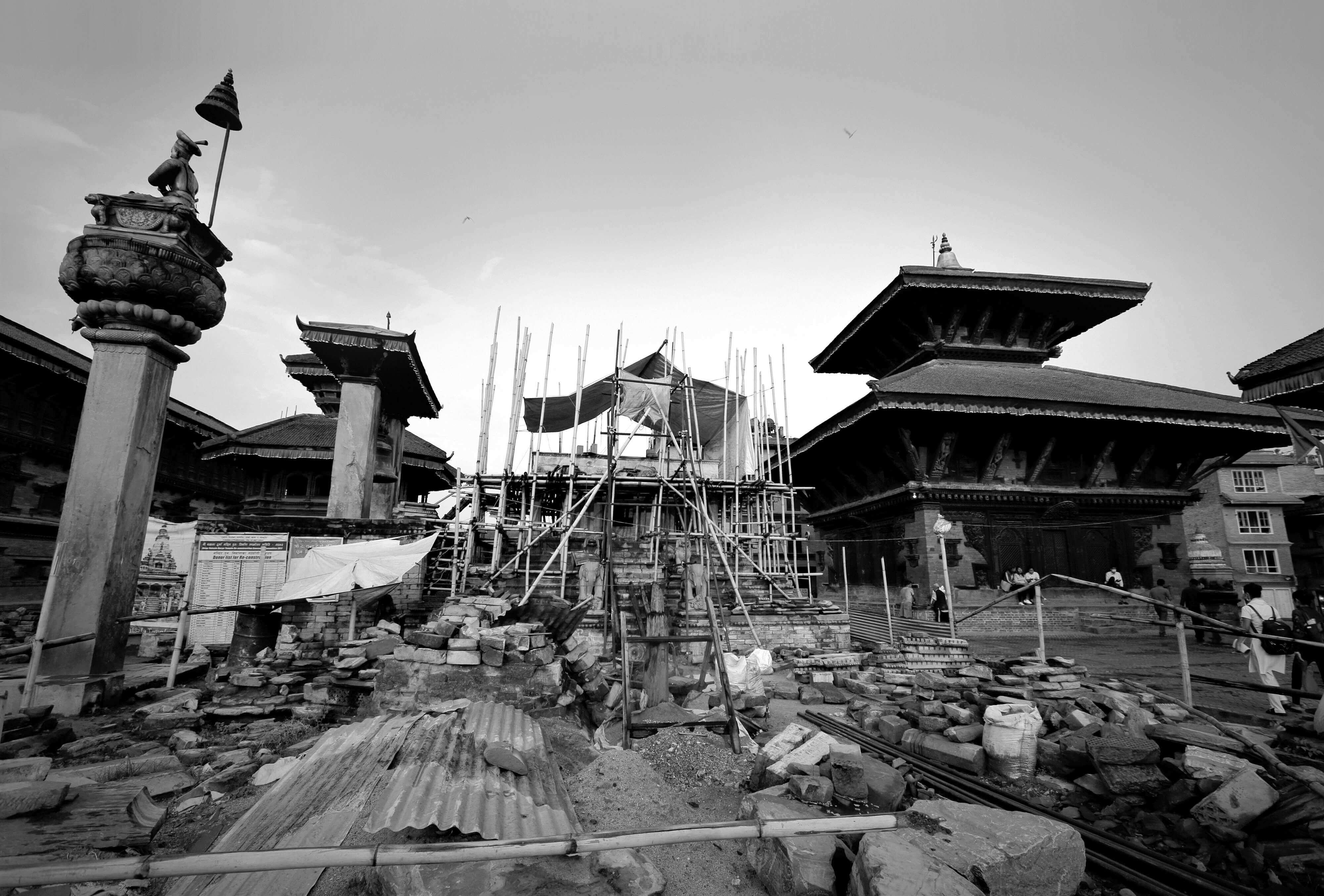 Clash of cultures in Bhaktapur