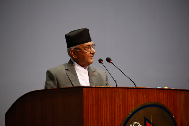 Oli reassures India before China visit