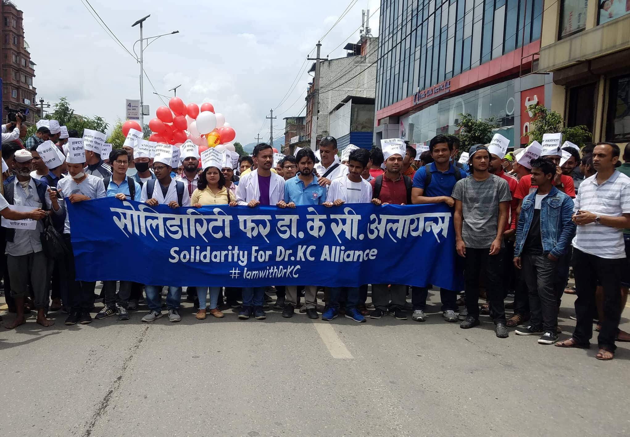 Risking his life to save lives