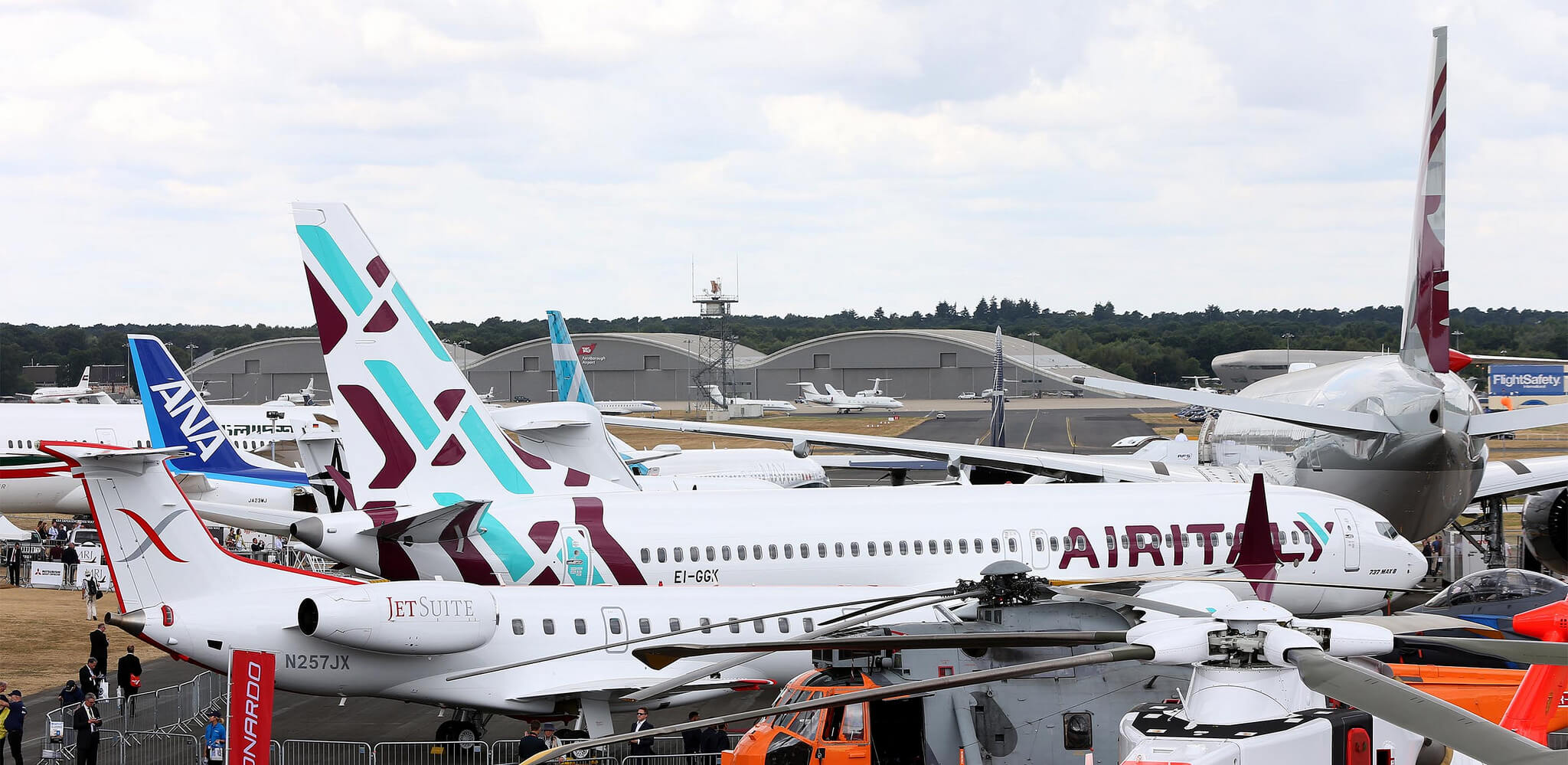 Air Italy’s new Boeing showcased at Farnborough