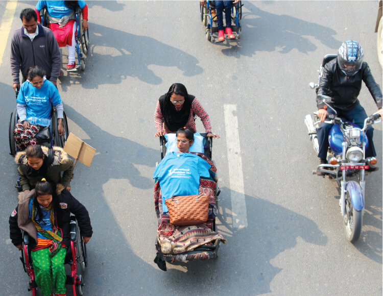 An electric trolley for Goma