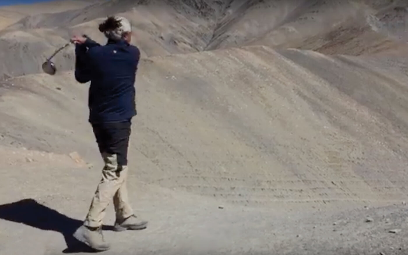 Teeing off on a trek? Why not?