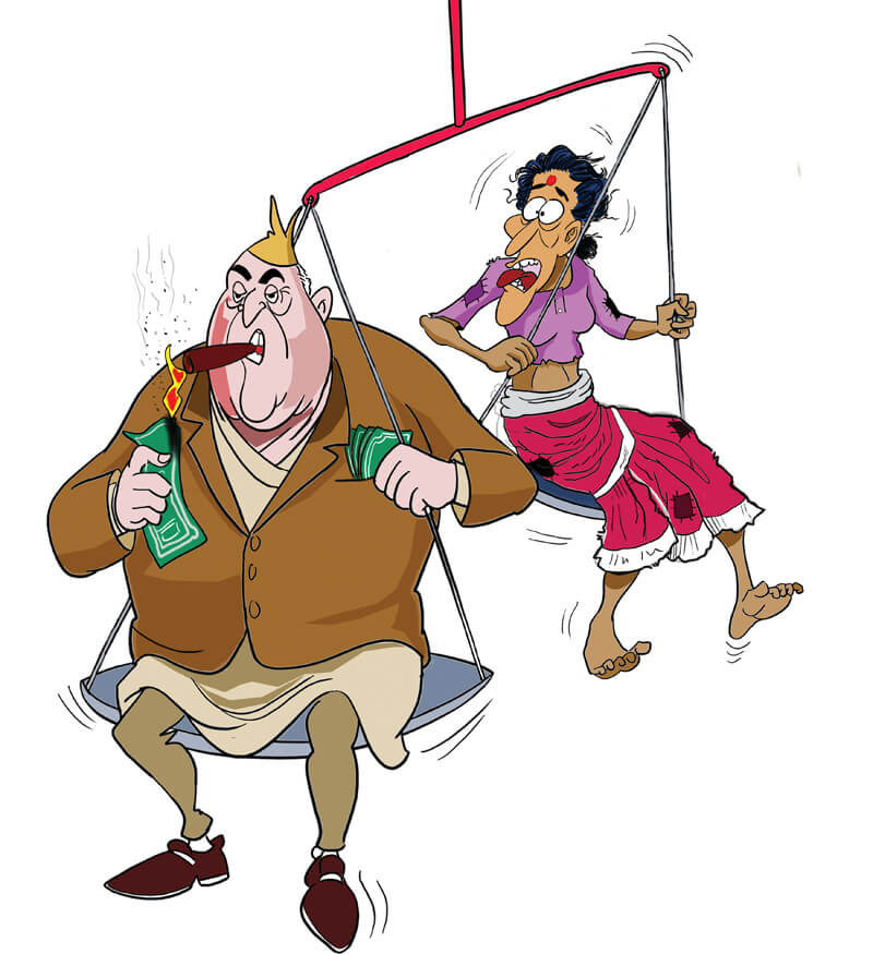 It's a rich man's world