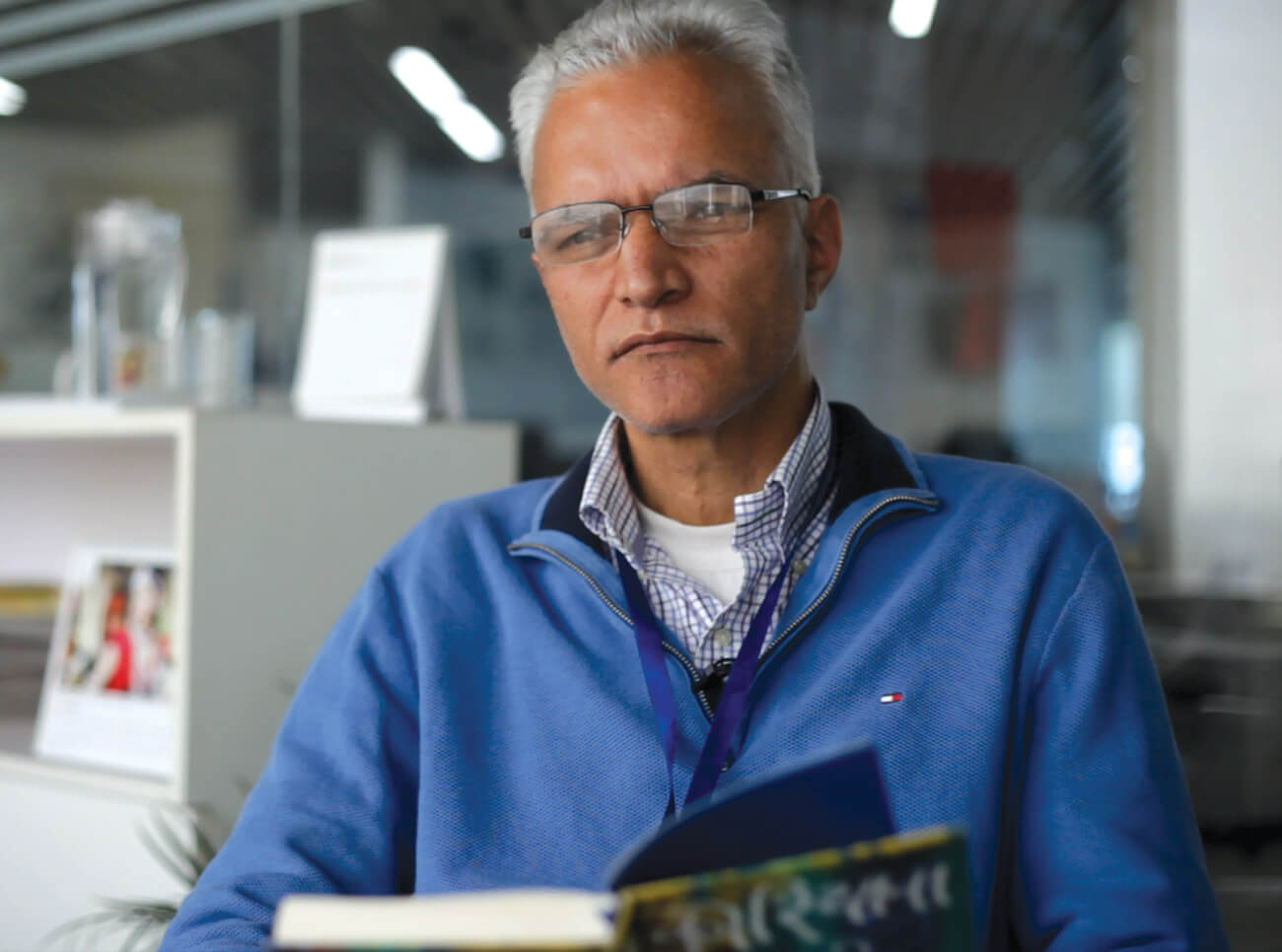 Novelist returns to non-fiction