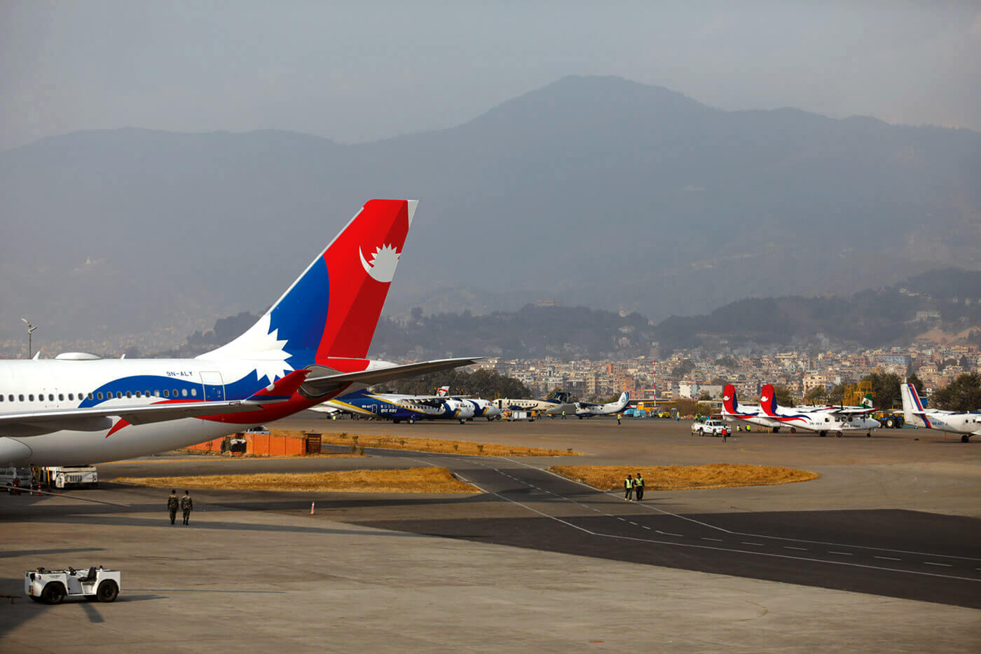 Chaos at airport due to runway repair