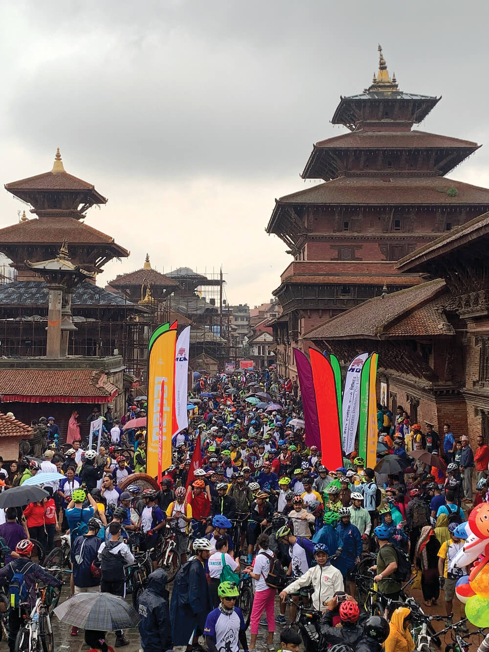 Cycle challenge and click to win