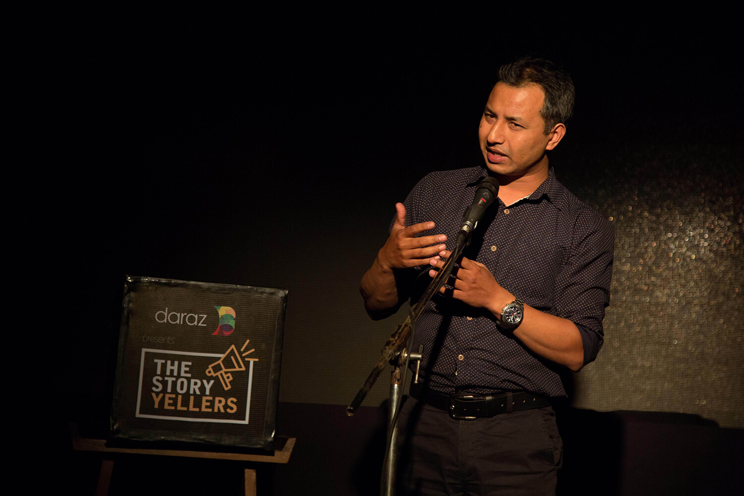 They have stories to yell