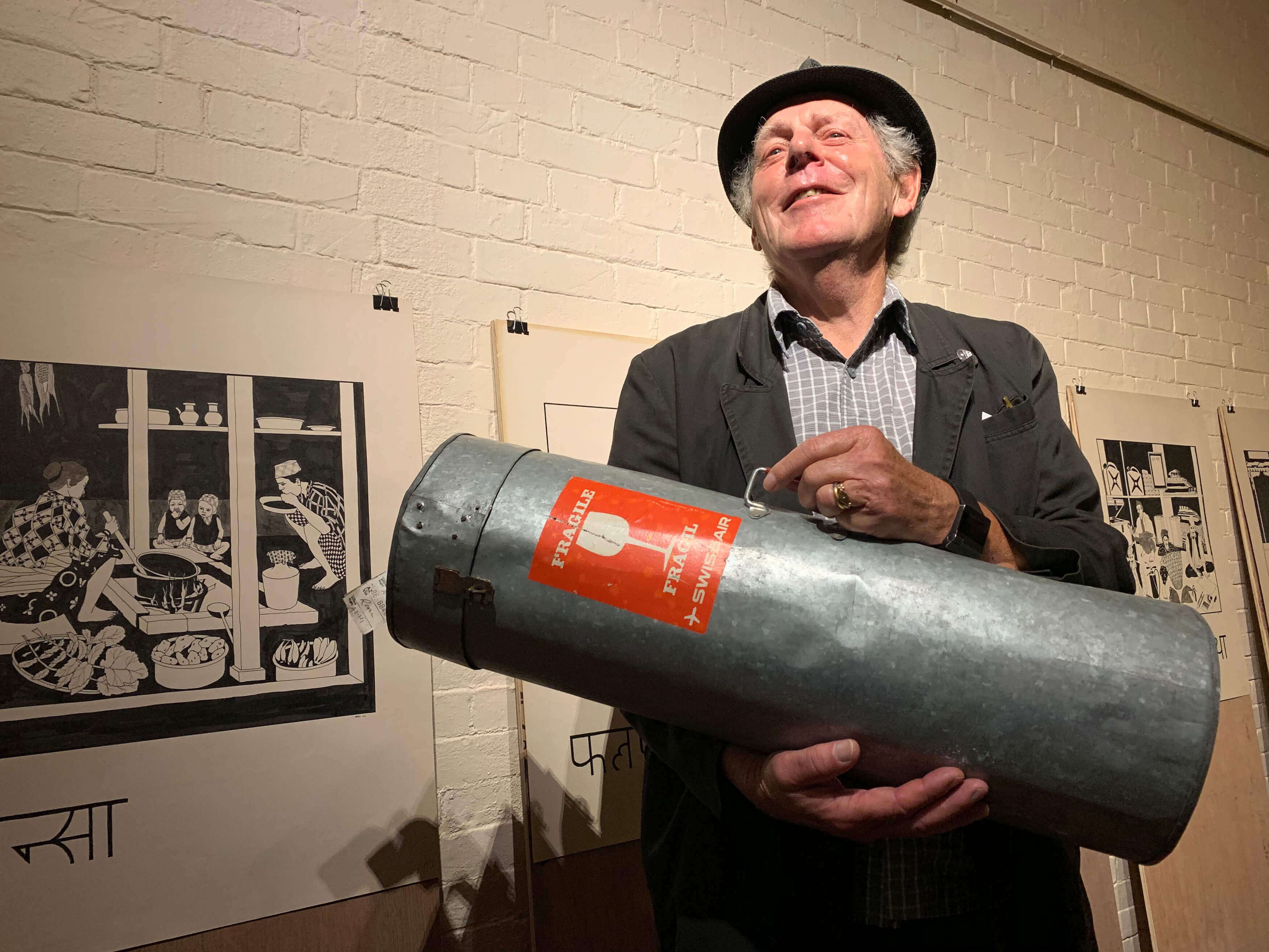 Early Nepal drawings come full circle