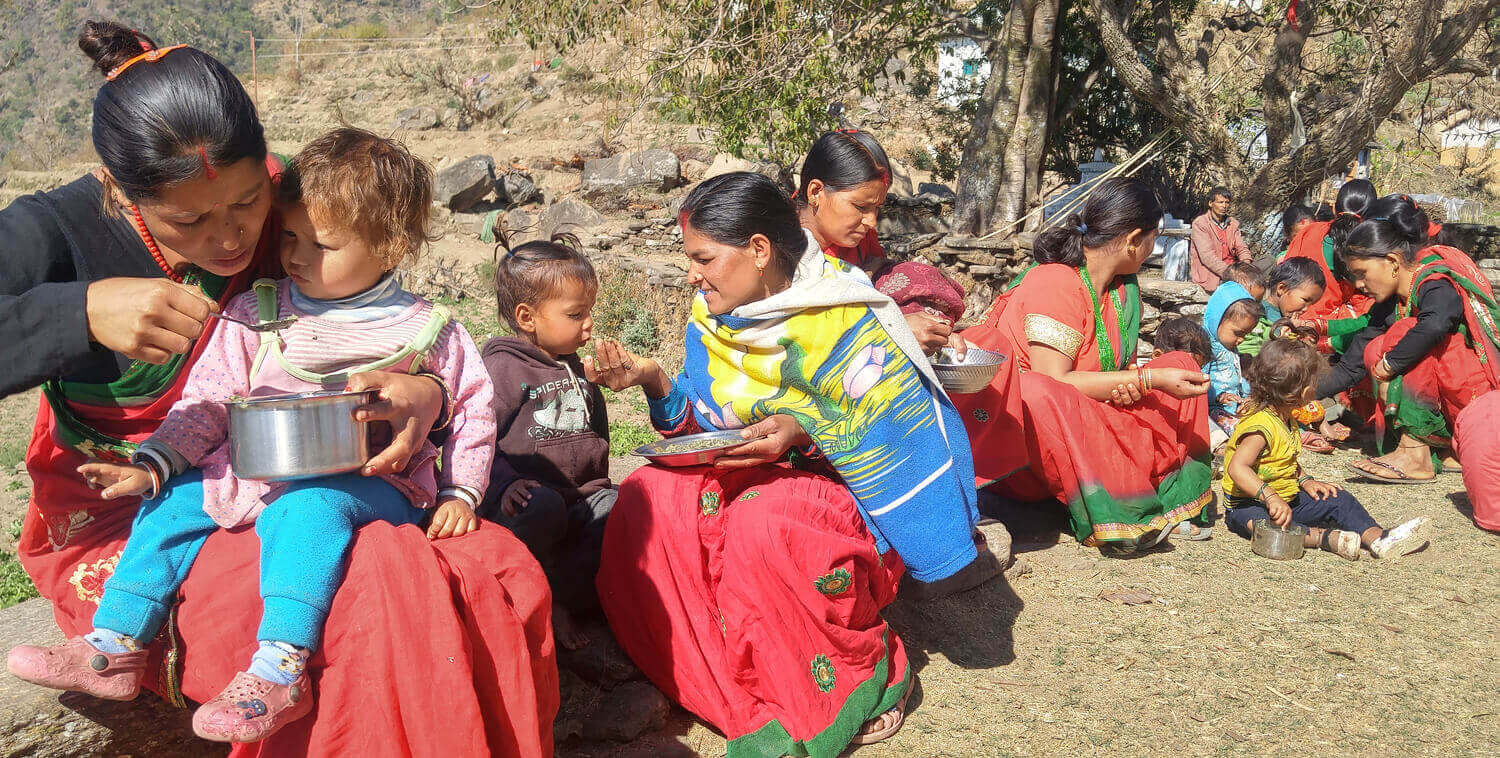 Nearly half of Nepali children still malnourished