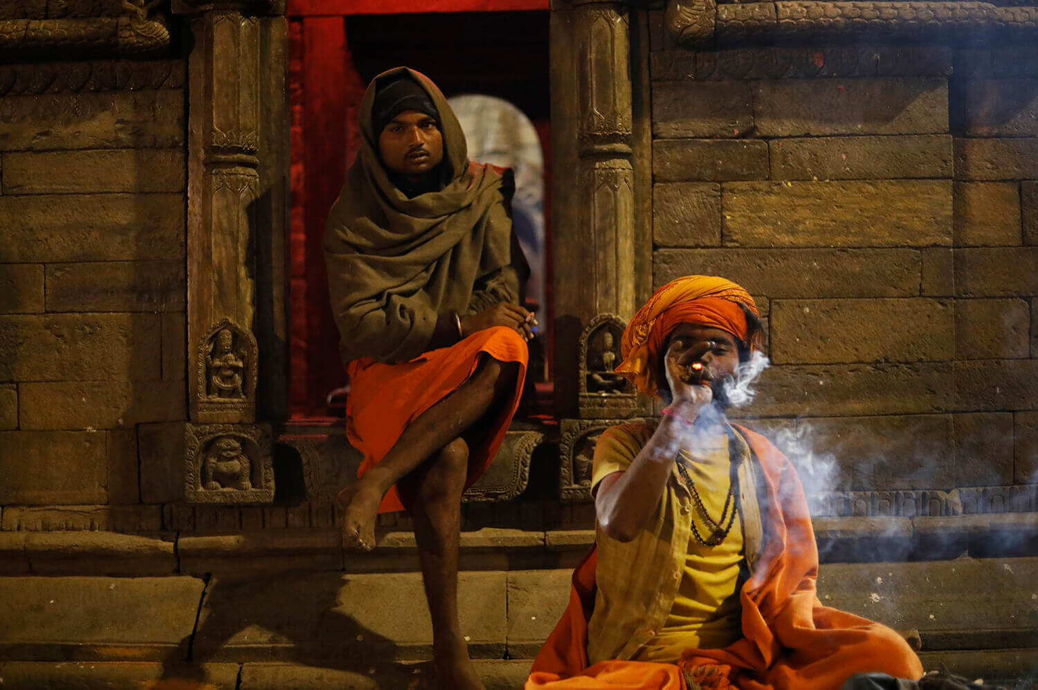 A thousand Sadhus and a Hanuman