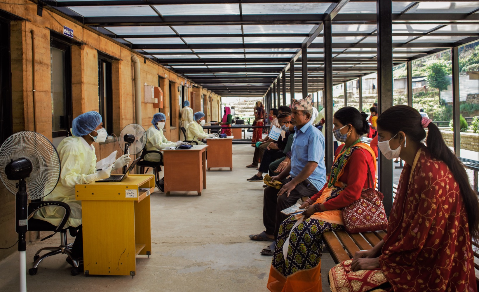 At the Covid-19 frontlines in rural Nepal