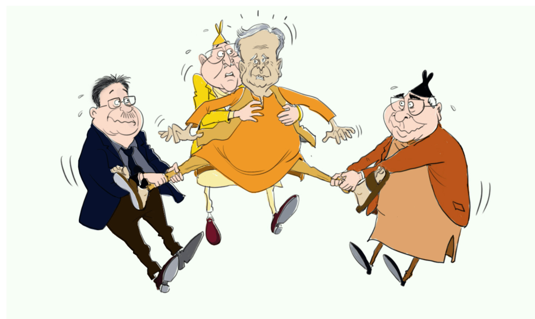 Ex-PM and PM vie to be next Nepal PM