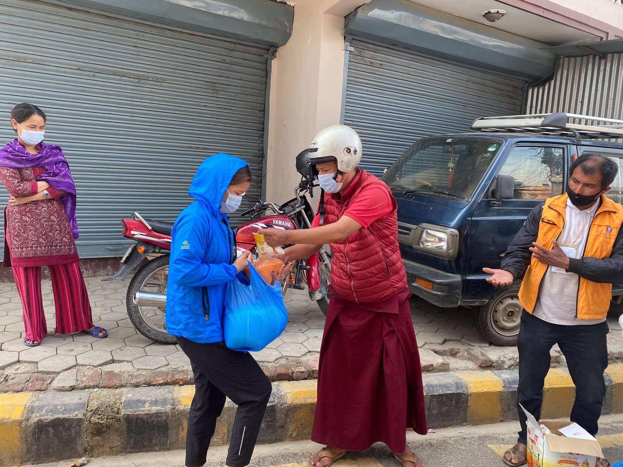Feeding 1,000 a day in Kathmandu