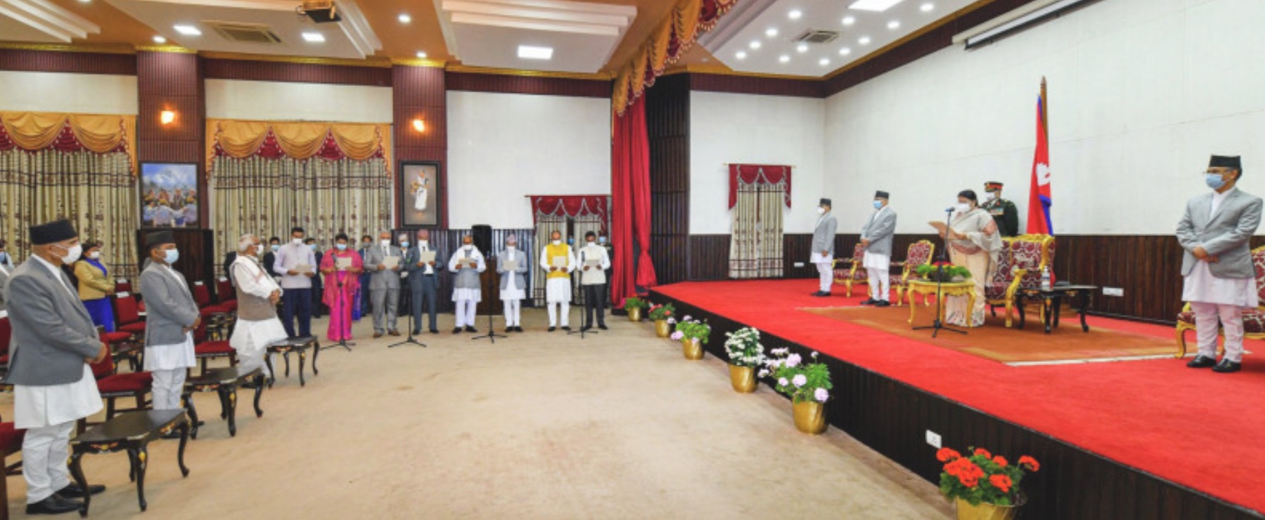 Nepal government reshuffle during pandemic