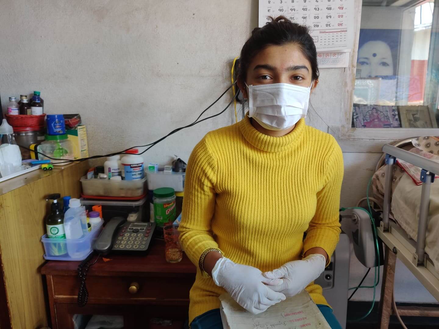 Home health care during a lockdown