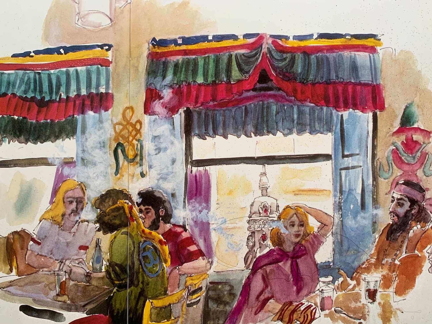 Hippie Trail nostalgia in Kathmandu