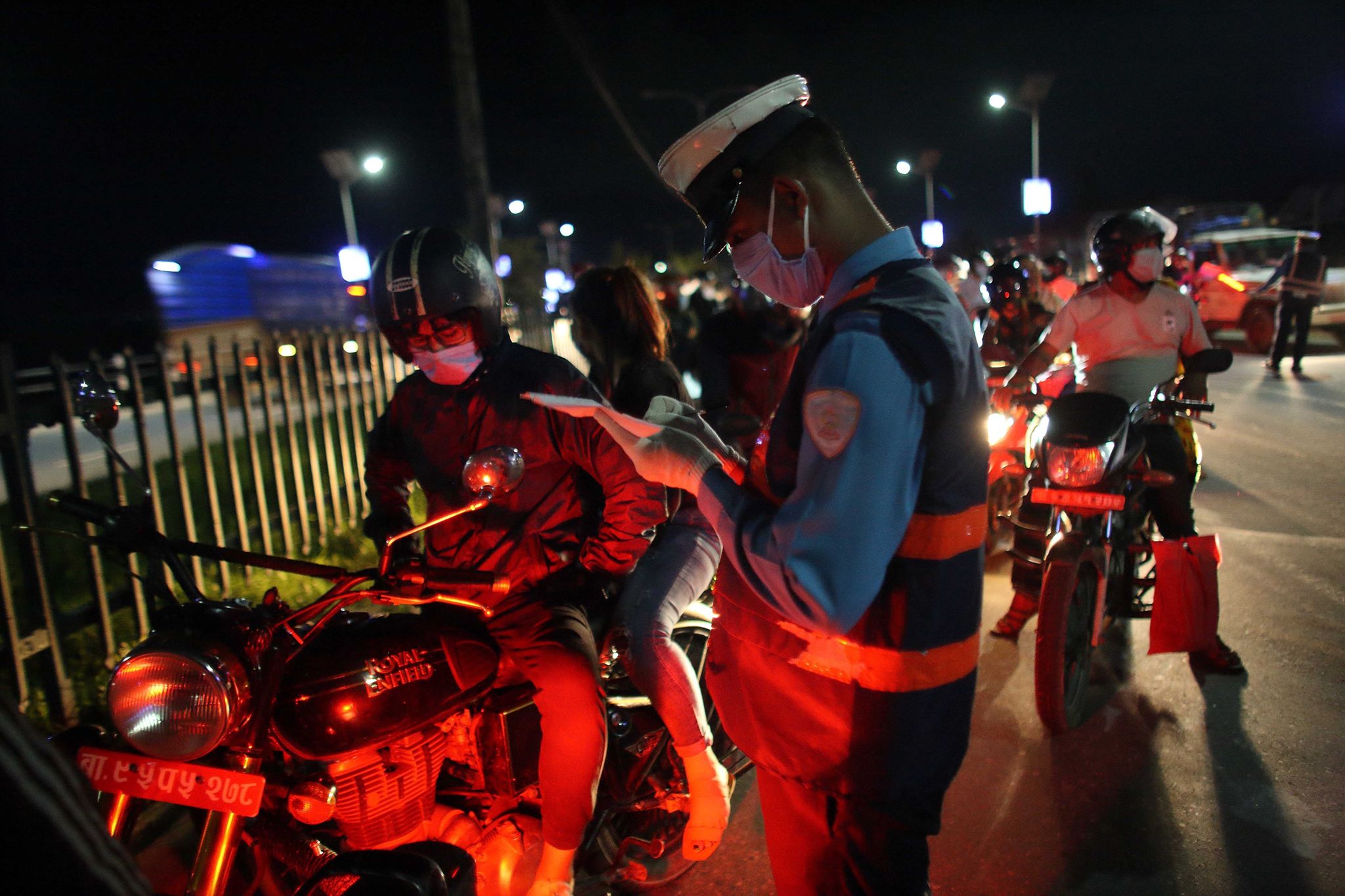 Nepal Police at the frontlines against coronavirus