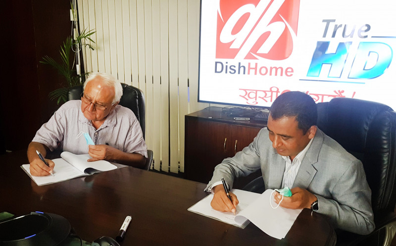 Dish Home and Himalmedia to collaborate