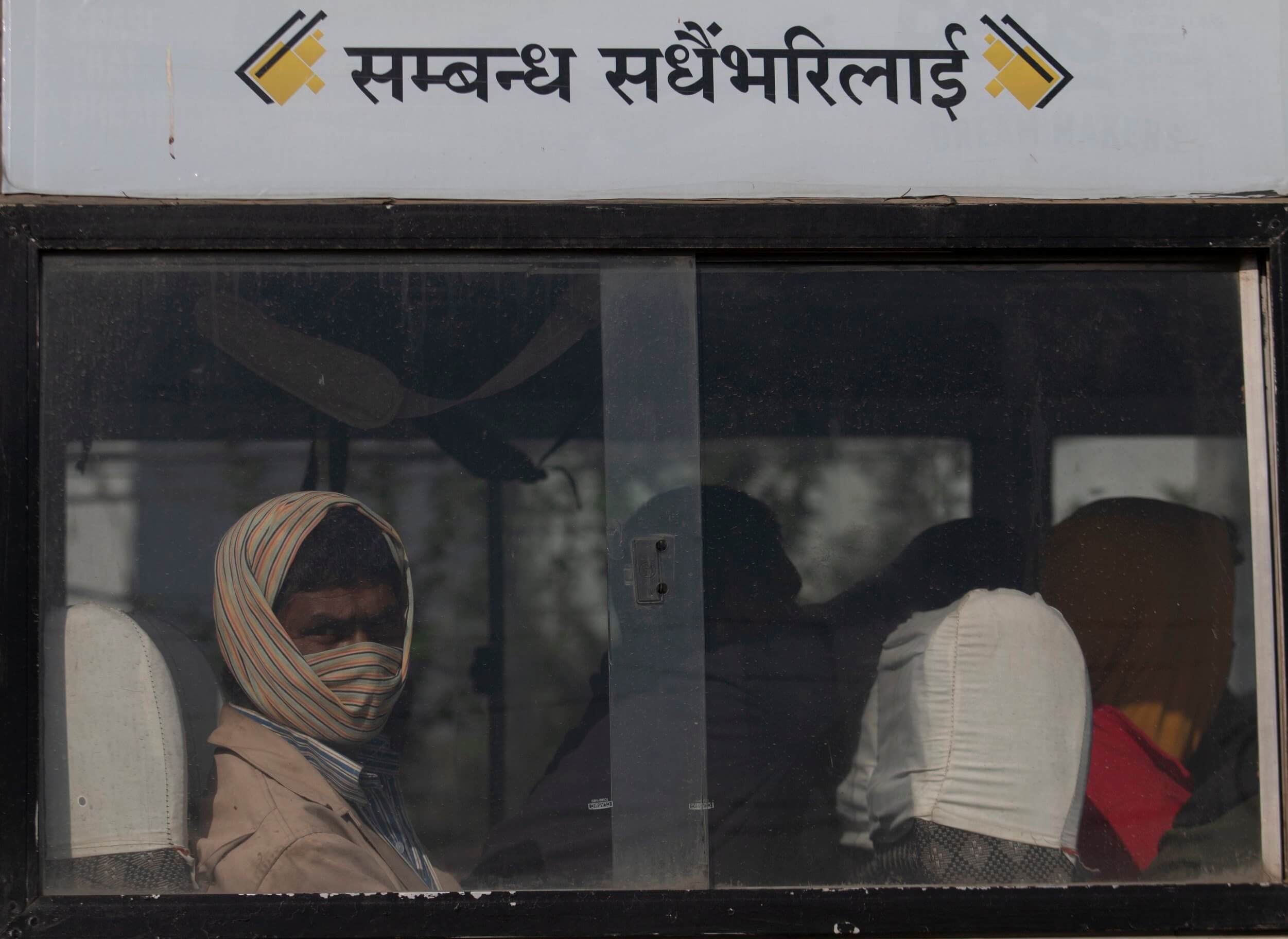 Nepali workers returning to India