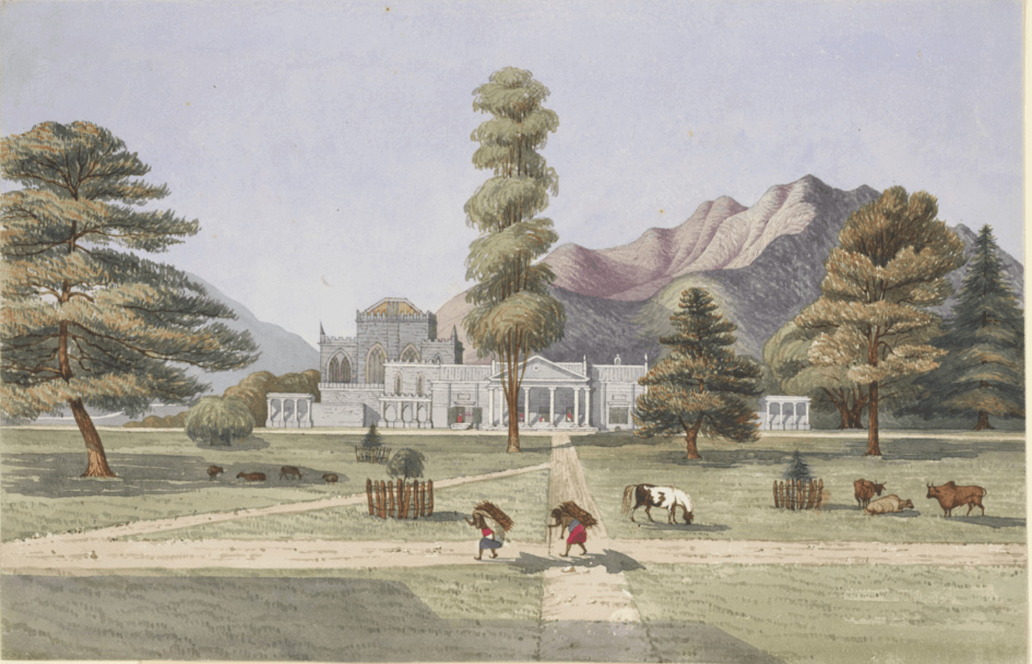 Nepal's history through art