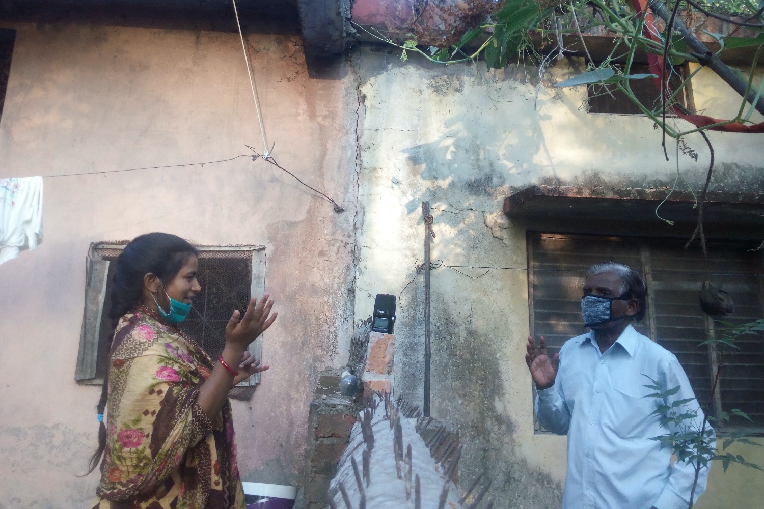 Tuning into the radio in Nepal