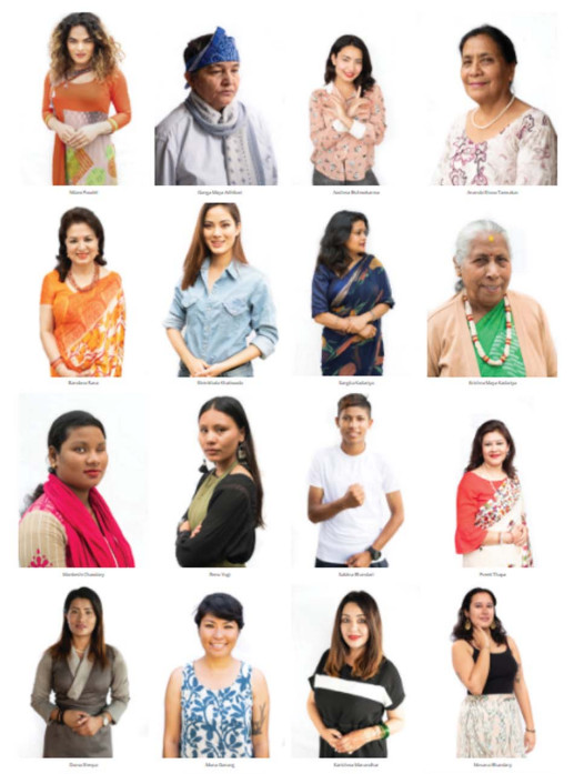 50 outstanding women of Nepal