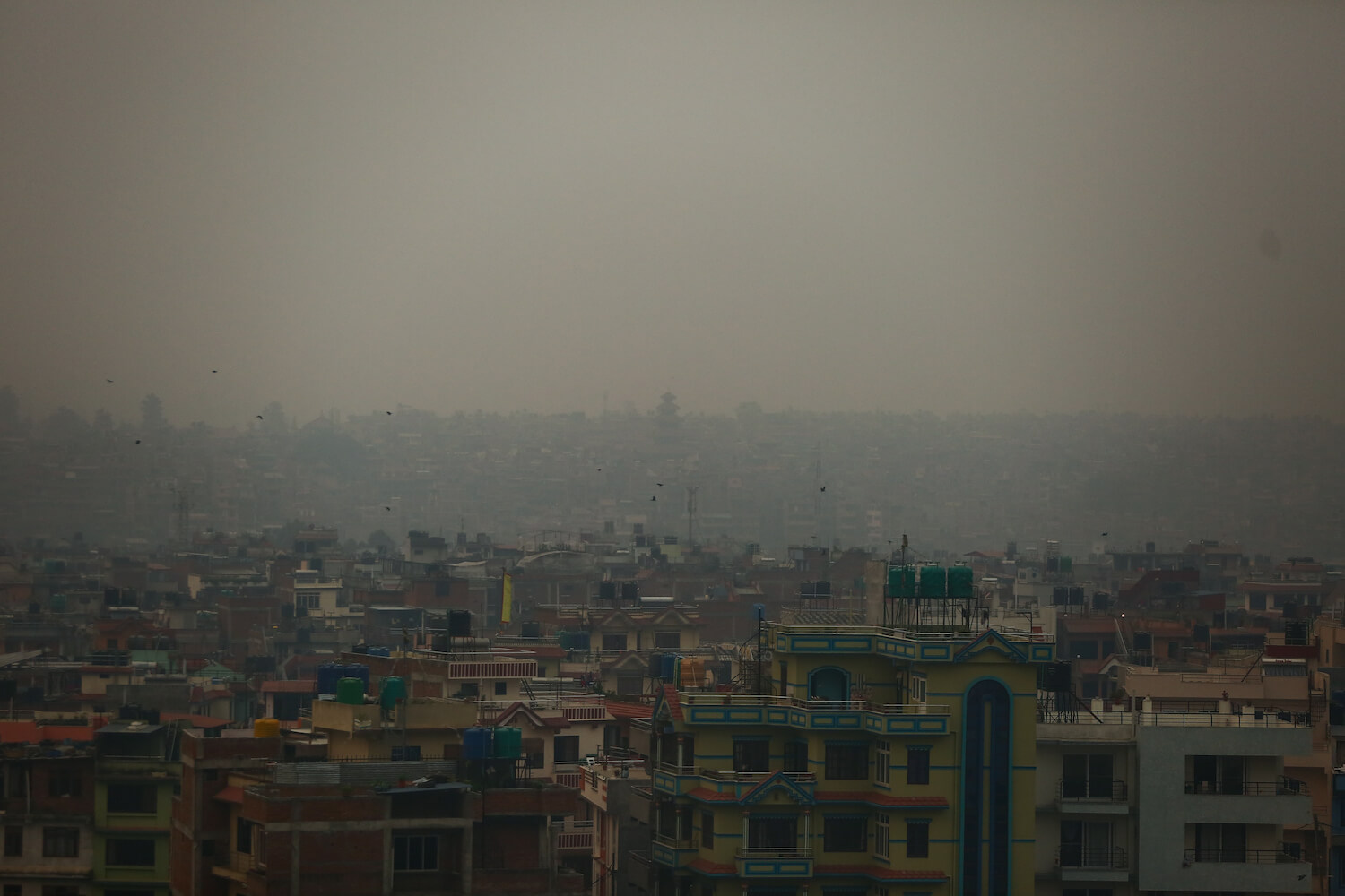 Central Nepal engulfed in smoke