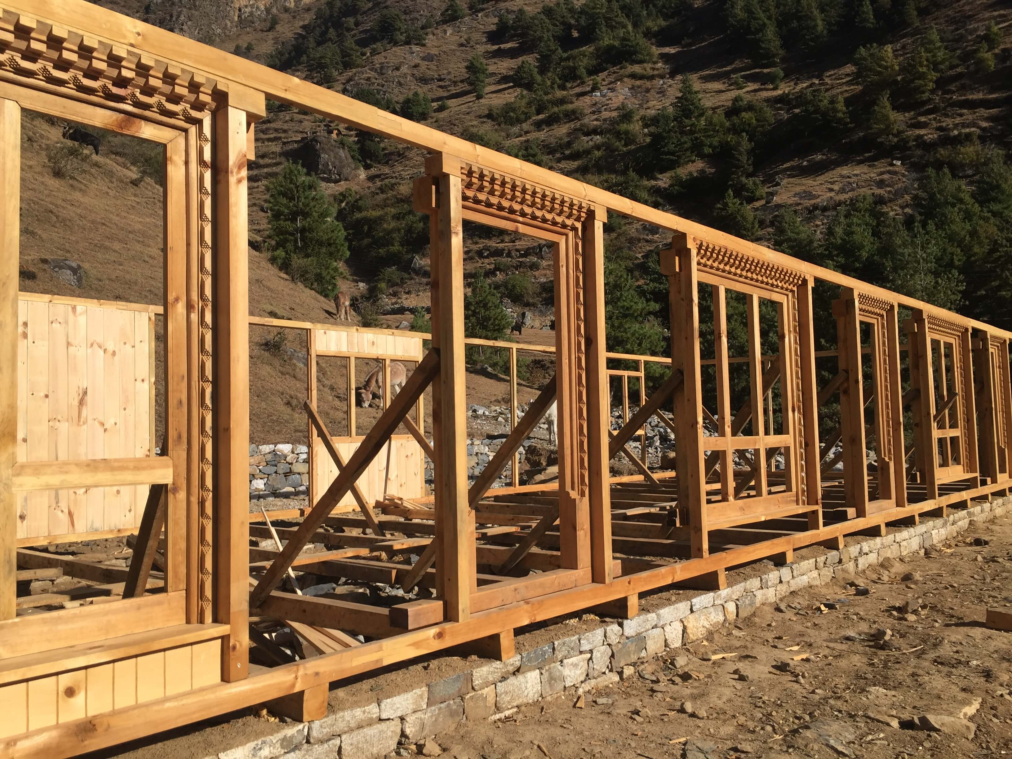 Building back a beyul in Tsum